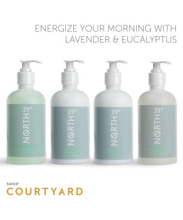 All-Natural Eucalyptus & Lavender Body Wash - 8.5oz | Featured in Courtyard & Residence Inn Hotels - Moisturizing & Cleansing - Buy Online on GoSupps.com