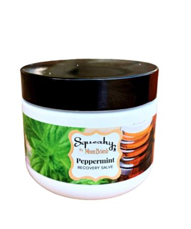 Peppermint Recovery Salve - Packed with essential oils and peppermint oil to tackle both muscle aches and skin conditions. A relaxing and penetrating salve to renew and soothe you.