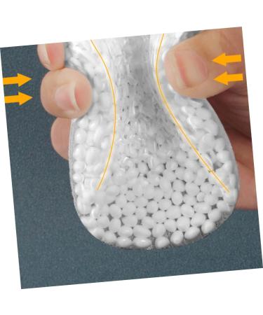 NOLITOY Silicone Height Increase Insoles - Non-Slip Shoe Lift Inserts for Men & Women | Heel Lift for Hip Alignment | Size 2 - Buy Online on GoSupps.com