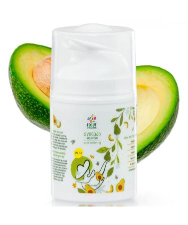 Avocado Day Cream with SPF 30 and goodness of Vitamin B3 for Sun Protection & Glowing Skin - Sulphate & Paraben Free -50 g