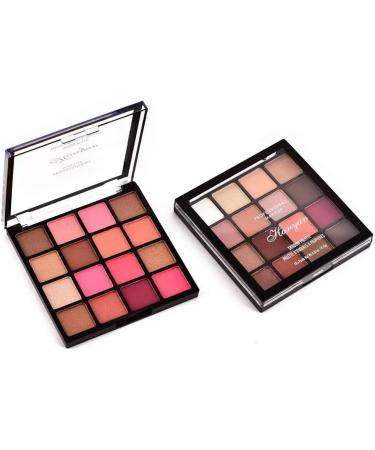 Generic 16 Colors Eyeshadow Palette Matte Eyeshadow Pallet Pigmented Shades Makeup Palette Set Eye Makeup Long Lasting Palette Of Shades-4 - Buy Online on GoSupps.com