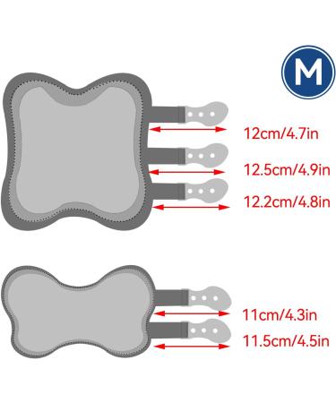 Free Gaiters & String Caps Set - 4 Neoprene Horse Tendon Protectors for Jumping Riding & Dressage - Buy Online on GoSupps.com