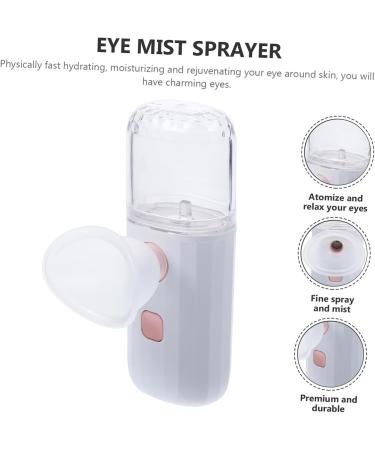 DOITOOL 1 Set Eye Moisturizer Eye Mist Sprayer Face Facial Sauna Steamer Portable Humidifiers Copper Baoding Balls Handheld Humidifiers White Cosmetic Student Professional 11.5X3CM White - Buy Online on GoSupps.com