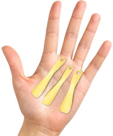 Sibba Makeup Spatula Cosmetic Skincare 3 PCS Facial Eye Cream Absorption Applicator Mini Make Up Spoon Tool Kit Lotion Tiny Face Neck Body Relaxation Sticks Set Skin Care Beauty Lifting Massager - Buy Online on GoSupps.com