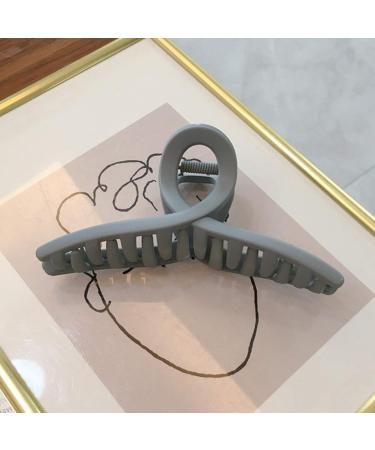 Stylish Army Green Frosty Texture Hair Clip for Women - Chic Hairpins & Accessories - Perfect Gift for Girls (1 Pack) - Buy Online on GoSupps.com