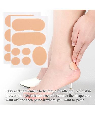 10 Sheets Waterproof Adhesive Moleskin Tape for Feet - Blister Prevention Patches for Chafing - Buy Online on GoSupps.com