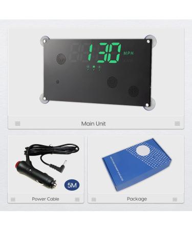 MR CARTOOL GPS Speed Knife - Double-Sided Display with Excess Speed Alarm & Rear View Speed Meter | International Shipping - Buy Online on GoSupps.com
