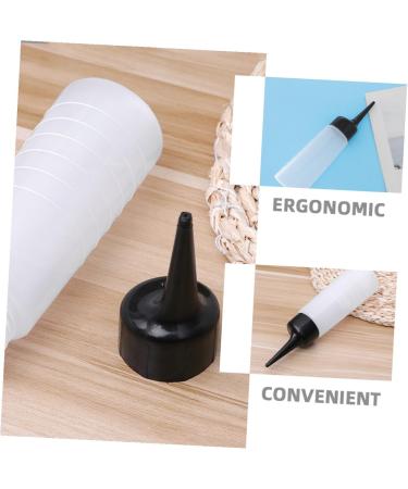 TOPBATHY 4 pi ces Flacon Applicateur Rechargeable pour Teinture Cheveux Bouteille R sistante Distributeur Pr cis pour Shampooing et Coloration Lot de Flacons Transparents pour Salon et - Buy Online on GoSupps.com