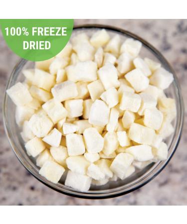 Nutristore Freeze Dried Potatoes - Healthy Snack, 40 Servings, Emergency Food Storage, 25 Year Shelf Life - 1-Pack - Buy Online on GoSupps.com