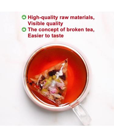 100% Pure Natural Herbal Tea Mulberry Rose Tea Bag 250g/8.81oz (5g*50bags) feuilles d'olivier poireaux lys sans caf ine sans additifs sans OGM - Buy Online on GoSupps.com