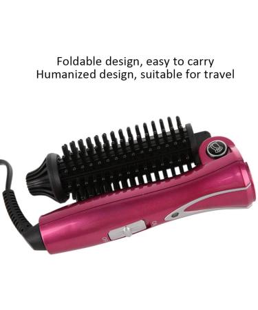 curling iron Electric Hair Curler Professional Instant Heating Folding Hair Wand Portable Hair Comb Brush Hair Dressing Beauty Tool for All Hair Types - Buy Online on GoSupps.com