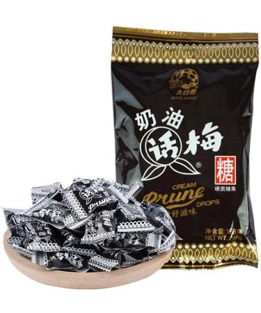 Big white rabbit cream preserved plum sugar 168g preserved plum sugar sweet and sour candy (5.9oz.) - Buy Online on GoSupps.com