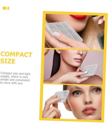 Balacoo 3pcs Eye Shadow Box Makeup Blush Empty Cosmetics Case Eyeshadow Sub Plate Men and Women Makeup Box - Buy Online on GoSupps.com