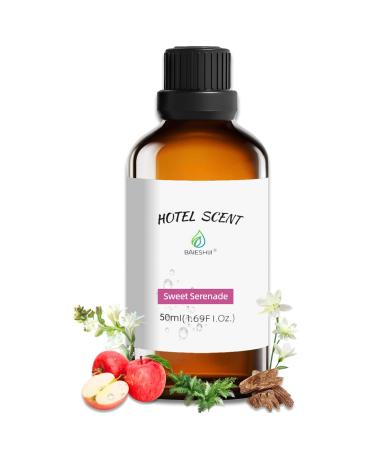 Sweet Serenade Scent Essential Oil Hotel Collection Diffuser Oil 1.69 Fl Oz Pure Aromatherapy Fragrances Inspired by Hilton Hotels Luxury Scents with Melon Mimosa Sandalwood for Diffuser