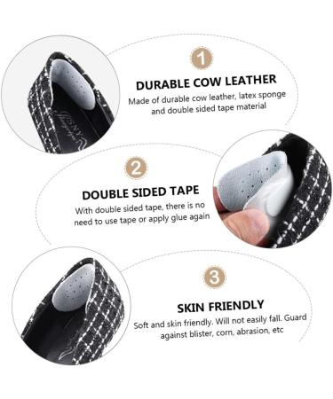 GLEAVI 8 Pairs Anti-Wear Heel Grips for Women - Cushion Mules Loose Shoe Pads and Heel Liner Pads | Perfect for Comfortable Heels & Anti-Drop Support - Buy Online on GoSupps.com