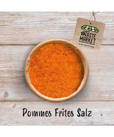  TASTE Guter Geschmack 100g French fry salt | Spicy French fry salt | Ideal for potatoes | Spicy French fry seasoning | Taste Market - Buy Online on GoSupps.com