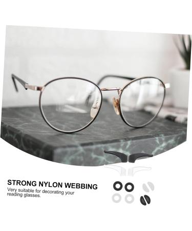 Anti-Slip Eyeglasses Shot Glass Covers - Silica Gel Dot Set | White | 1.5x0.7cm | International Shipping - Buy Online on GoSupps.com