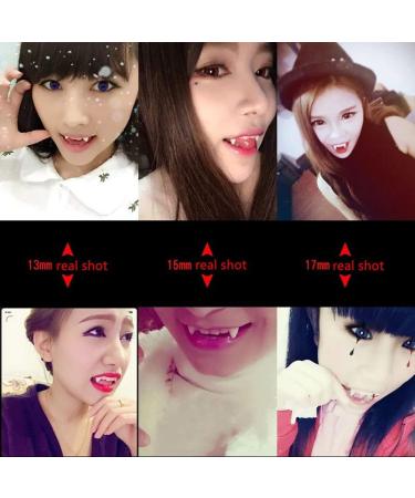 Secaden 3 Pairs Vampire Teeth Fangs - Perfect Cosplay & Halloween Party Props - Buy Online on GoSupps.com