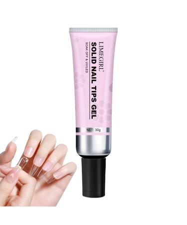 Solid Nails Adhesive Gel | Gel Glue For Artificial Nails | Adhesive Gel Strong Hold Nail Glue Gels Gel Glue For Nails Long-lasting Nail Adhesive Gels Professional Glue Gels - Buy Online on GoSupps.com