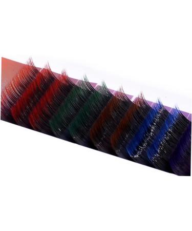 POPETPOP 1 Set Reusable Fake Eye Lashes Rainbow False Eyelashes Fake Eyelashes No Irritation Volume Eyelashes Strip Natural False Eyelashes Colorful Fake Eyelashes 3d Extend Elasticity - Buy Online on GoSupps.com