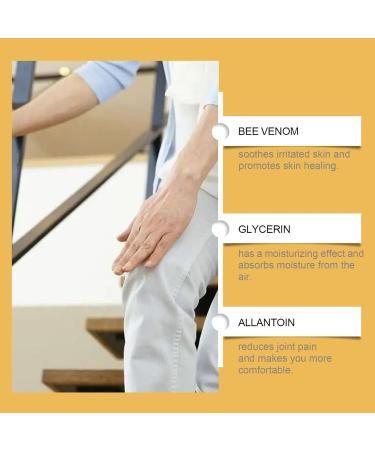  YNPQTDS Muscle Cream - 60g For Joint and Bone Health | Long-Lasting Balm with Moisturizing for Delicate Skin for Body Knees Legs Neck Feet and Ankles - Buy Online on GoSupps.com