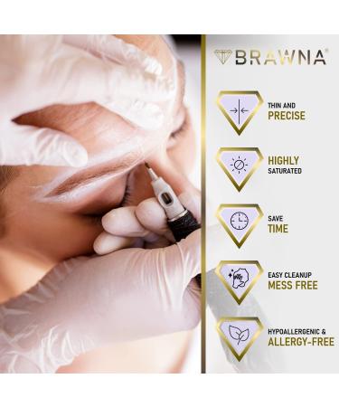 White 12M Brow Mapping String for Precise Eyebrow Measuring - PMU Kit Essential - Microblading Supplies - Pre-Inked Thread 1 Count - Buy Online on GoSupps.com