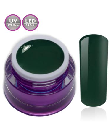 Color Gel Black Forest Dark Green Army - UV LED Nail Gel | Studio Quality | RM Beautynails 5ml  - Buy Online on GoSupps.com