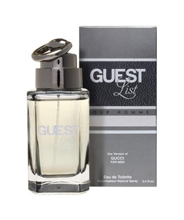 GUEST LIST MEN 3.4oz EDT-SP (IMPRESSION PERFUME