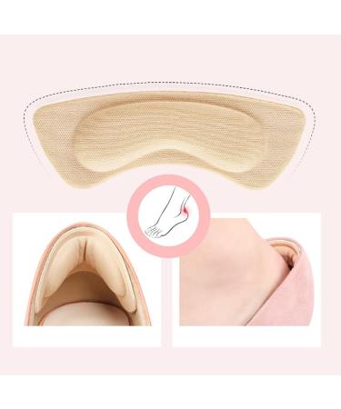 10 Pairs Shoe Heel Pads - Soft High Heel Cushions & Grips for Women - Apricot Heel Protectors & Inserts - Buy Online on GoSupps.com