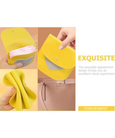 Lurrose Yellow Feminine Menstrual Kit with Convenient Bags - Portable and Wear-Resistant - Buy Online on GoSupps.com