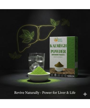 Herbs Botanica Kalmegh Powder 100% Pure Andrographis Paniculata (Green Chiretta Herb) for Herbal Use Finely Ground Andrographis Powder 5.3 oz Pack - Buy Online on GoSupps.com