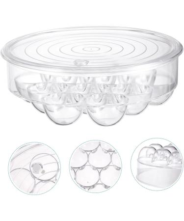 OSALADI 1pc Refrigerator Bin Clear Egg Container Transparent Organizer Storage - Buy Online on GoSupps.com