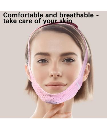 Chin Strap and Jaw Jawline Exerciser Set V Line Shaping Face Masks Double Chin Reducer Eliminator for Men & Women Contour Tightening & Firming Bandage Face Slimmer & Shaper - Buy Online on GoSupps.com