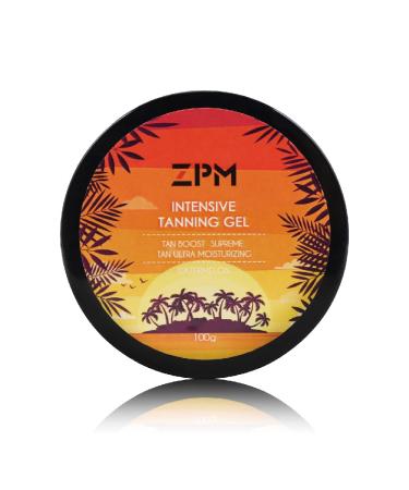 Tanning Lotion Accelerator Tanning Cream Self Tanner Gel for Outdoor & Indoor Skin Tanning SunBeds Intensive Powerful Tan-boosting Butter Achieve Brown Natural Tan Skin 100g (Watermelon)