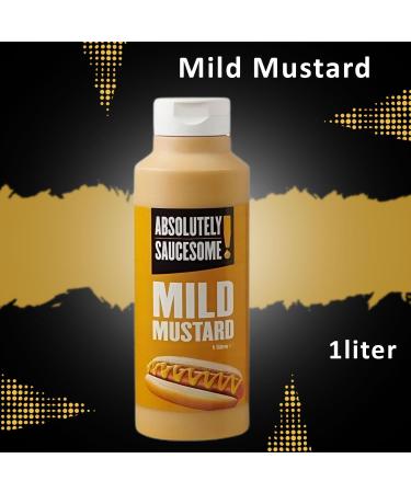 Absolutely Saucesome Ketchup Mustard & Sauce Pick N Mix - Choose From 5 Flavours | Tomato Mild BBQ Brown Sweet Chilli Squeezy-Bottle 1L Restaurant Quality Ideal for Home Use - Pack of 5 - Buy Online on GoSupps.com