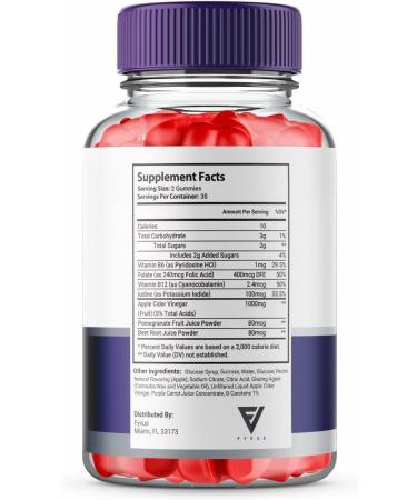 Bio Science Keto Gummies for Weight Loss - Apple Cider Vinegar Gummies with Beet Root Juice (2 Pack, 120 Count) - Buy Online on GoSupps.com