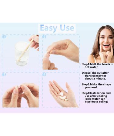 Temporary Tooth Repair Beads for Chipped Teeth - Dental Filler for Missing/Broken Teeth (50g) - Buy Online on GoSupps.com