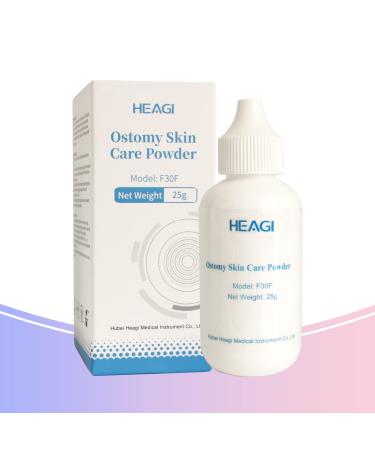 Heagimed Stoma Powder, Ostomy Skin Care Powder, Protects Skin Keep Dry Ostomy Powder Adapt Stoma Powder (25g)