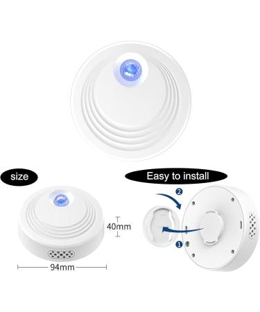 Buy Mknzome Cat Litter Deodorizer - Intelligent Odor Eliminator for Litter Boxes | 99% Deodorization | Mini Air Purifier for Cats - Ideal for Bathrooms & Small Areas - Buy Online on GoSupps.com