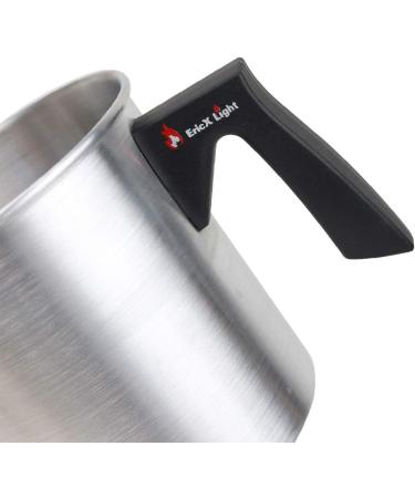 EricX Light 2lb Candle Making Pouring Pot with Dripless Spout - Aluminum Construction for Wax Melting - Heat-Resistant Handle - Candle Making Pitcher - Buy Online on GoSupps.com