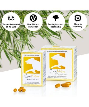 Buy Canimove Sparbundle Immune Mini & Senior Mini - 100 Capsules Each | Veterinary Supplement for Small Senior Dogs | Fast International Shipping - Buy Online on GoSupps.com