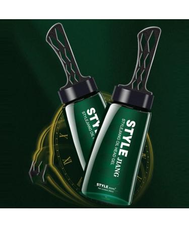 2 Hair Wax Gel with Comb - 2 in 1 Hair Gel with Comb - 260ml Men Hair Styling Gel Long Lasting Hair Styling Gel Tool Hair Wax Fast Build Hair Styling N 2 Pcs 260ml - Buy Online on GoSupps.com