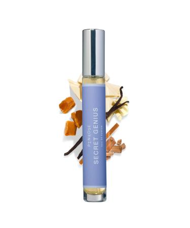 PINROSE Perfumes Secret Genius - Eau de Parfum Fragrance Travel Spray for Women - Vegan Cruelty-free and Hypoallergenic Scent w/ Essential Oils - Notes of Caramel Vanilla Sandalwood & Bergamot