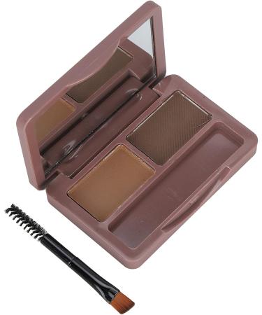  Fockety Fockety Smooth Eyebrow Powder Waterproof and Sweatproof Long-Lasting Eyebrow Powder for Ladies' Daily Makeup 2.5g x 2 Colors - Buy Online on GoSupps.com