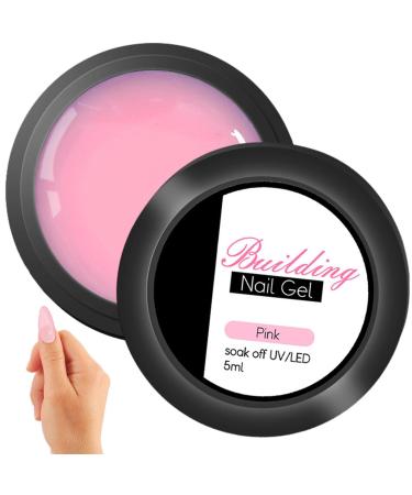 Solid Gel Nail Glue - Solid for Nails | Nail Extension for Extension Hard for Design 3D Sculpture Gel for Beginners Nails #03 Powder Transparent Color