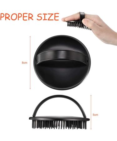 Lespar Shampoo Brush - Gentle Silicone Scalp Massager for Wet & Dry Use | Ultimate Hair & Body Washing Solution - Buy Online on GoSupps.com