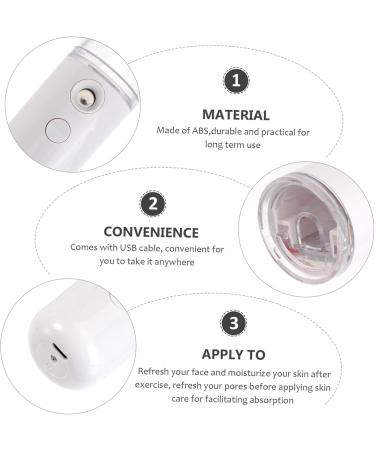 LOLIPPYY Cool Mist Facial Spray Nanometer Moisturizing Device Electric Sprayer Portable Design - Buy Online on GoSupps.com