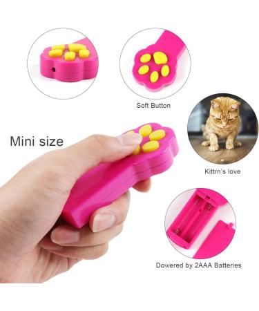 Anjing 2 Pack Paw Style Dog Cat Catch The Interactive Toy Exercise Chaser Toy Pet Scratching Training Tool - Buy Online on GoSupps.com