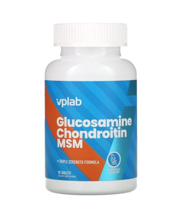 Vplab Glucosamine Chondroitin MSM 90 Tablets