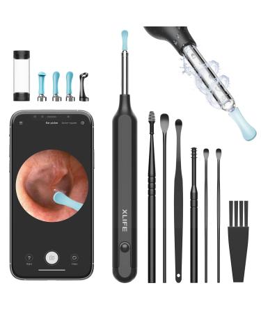 Ear Wax Removal Tool  Ear Cleaner with 1080P HD Camera  Otoscope with Light  Ear Cleaning Kit with 7 Pcs Ear Set  Earwax Removal Kit with 6 LED Lights  Ear Camera for iPhone  iPad  Android Phones
